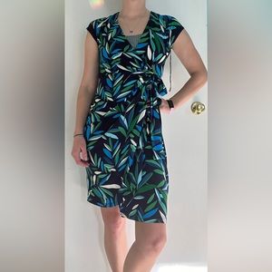 Maggie London wrap dress NWT